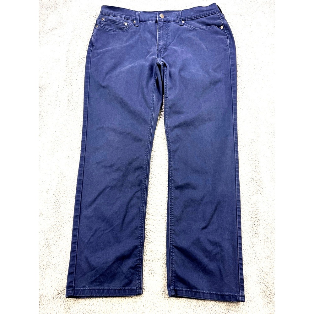 Levis 541 Jeans Men 36x32 Blue Athletic Stretch Denim Straight
